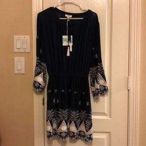 UmGee navy and white dress brand new